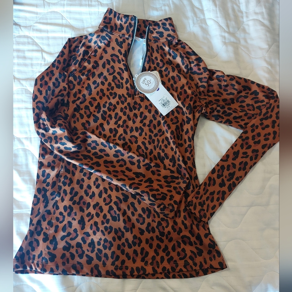 Leopard pullover